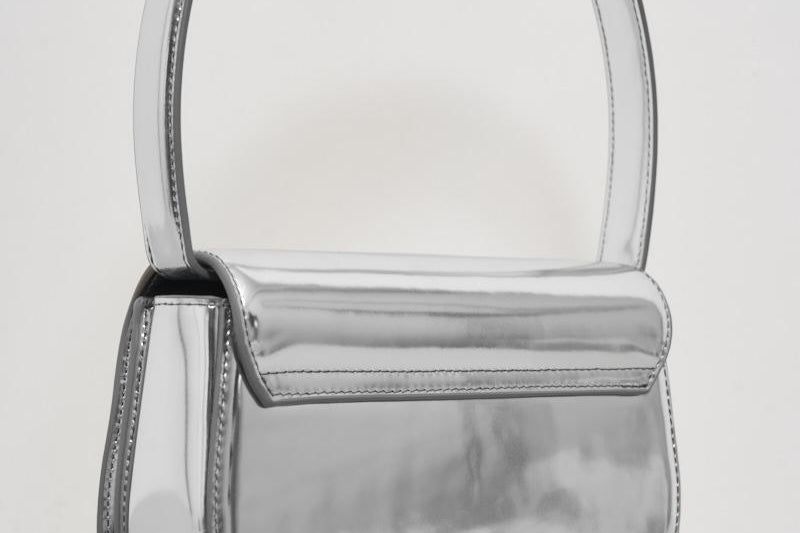Borsa donna a spalla 1DR argento X08396 PS202H0535 DIESEL 