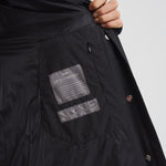 Piumino donna Laminar lungo nero PI002047D 9300 HERNO 