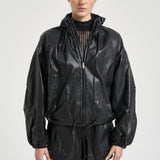 Giacca donna Neela in ecopelle nera VE0604FA D1B03E01BK MARANT ETOILE 