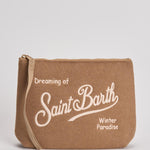 Pochette donna Aline beige ALINEFELT 19EMB MC2 SAINT BARTH 