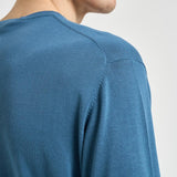 Maglia uomo girocollo azzurro M010221 252 ACCADEMIE TESSILI 