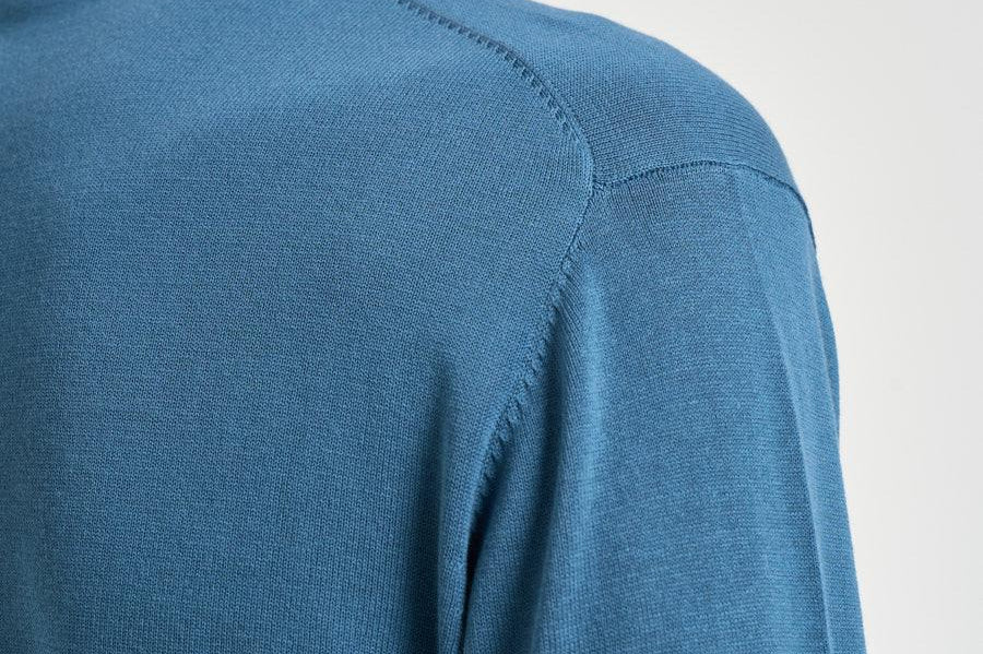 Maglia uomo girocollo azzurro M010221 252 ACCADEMIE TESSILI 