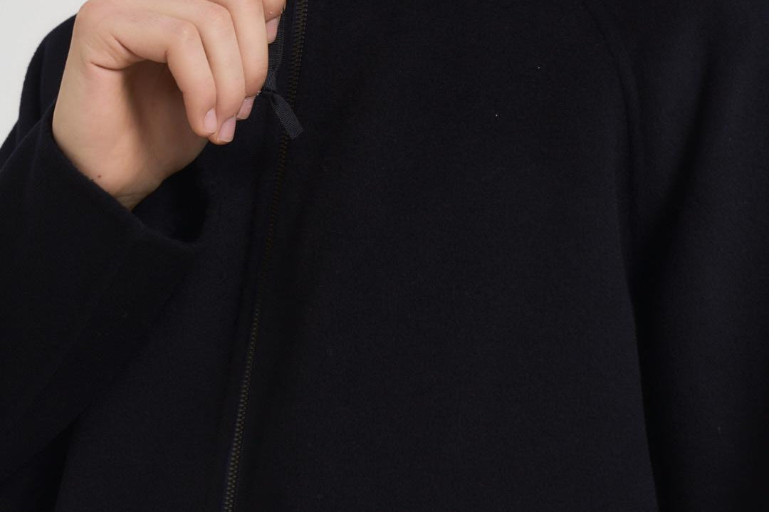 Cappotto uomo con cappuccio blu notte CG76 P51712098 ASPESI 