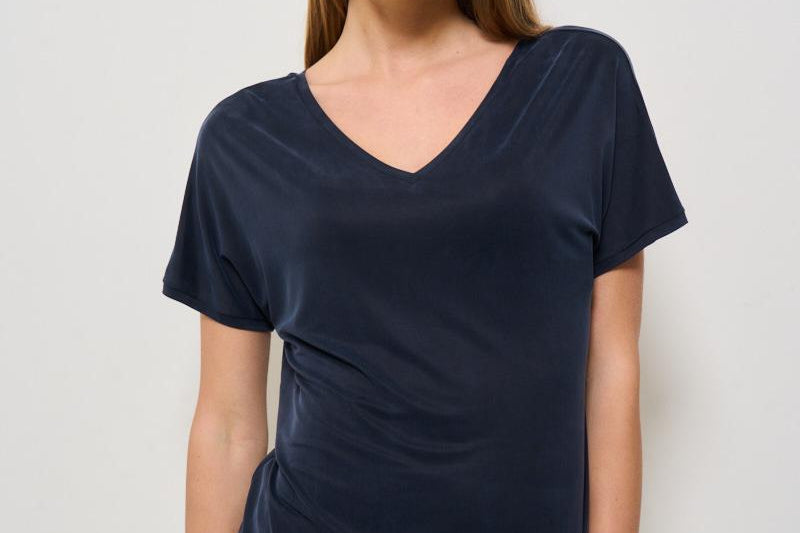 T-shirt donna girocollo blu 25710 60 RRD 