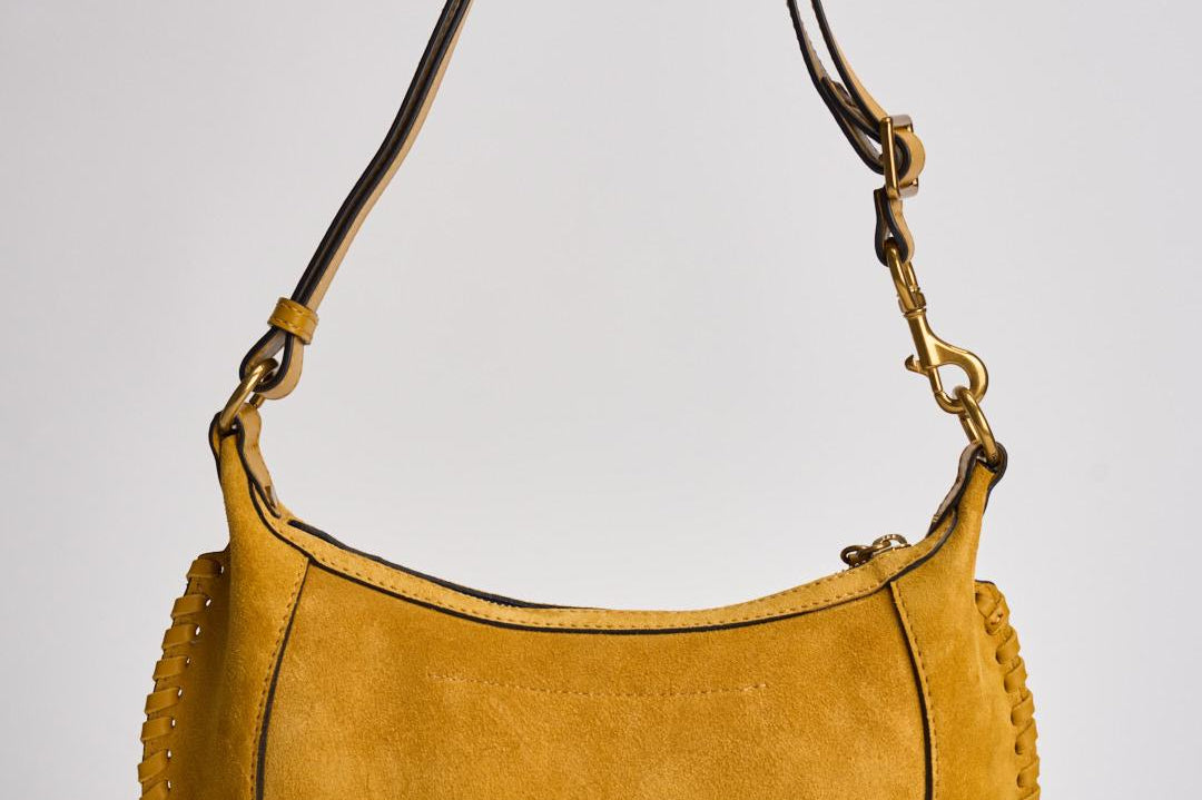 Borsa donna oskan moon gialla PP0003FB B3C07M11SN ISABEL MARANT 