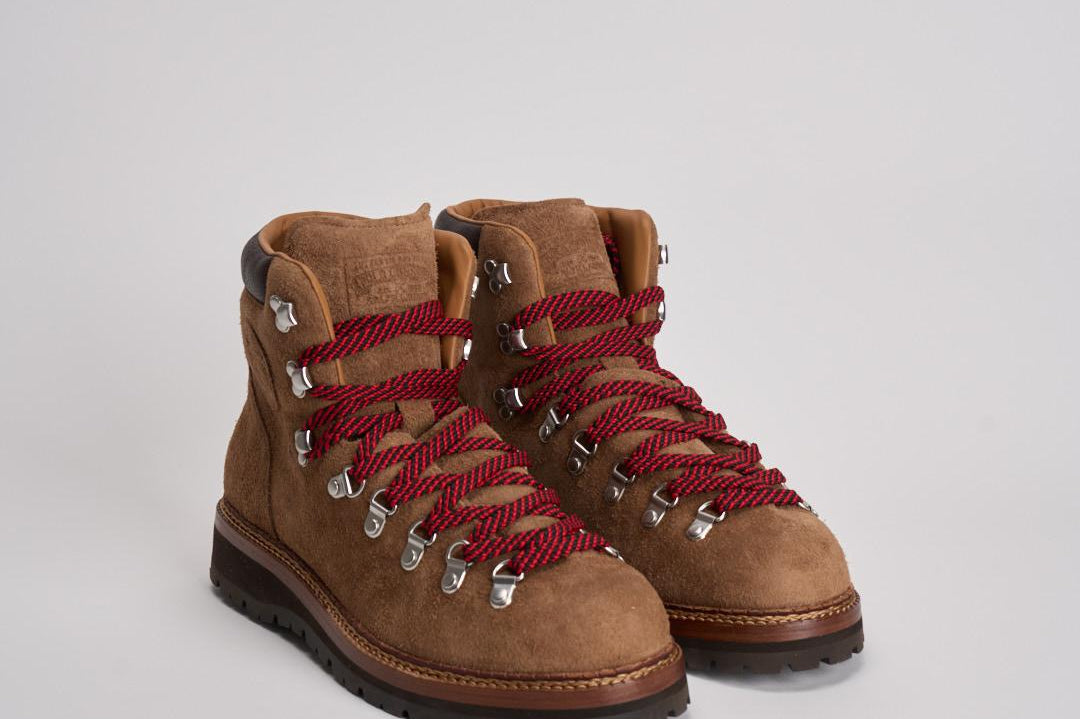 Stivaletto uomo in suede marrone 812974118 001 RALPH LAUREN 