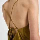 Abito donna lungo oro 626SS6809S GOLDEN DANAME 