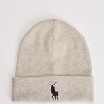 Berretto uomo grigio in cotone pettinato 710886138 014 RALPH LAUREN 