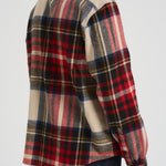 Camicia uomo in flanella a quadri rossa 710981126 001 RALPH LAUREN 