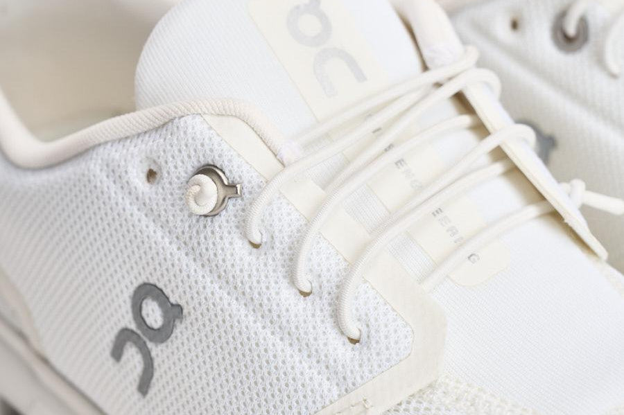 Sneakers uomo Cloud 6 bianche 3MF10071200 WHITEWHITE ON RUNNING 