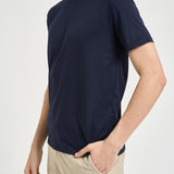 T-shirt uomo girocollo blu SH000760 BLU ACCADEMIE TESSILI 