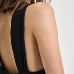 Top donna con gioiello nero 14885 8007 FORTE FORTE 