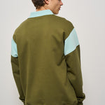 Polo uomo verde e celeste PL154 CO127LKK DROLE DE MONSIEUR 