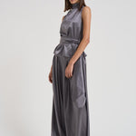 Top con fusciacca donna 725FW7709S SMOKEGRAY DANAME 