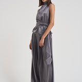 Top con fusciacca donna 725FW7709S SMOKEGRAY DANAME 