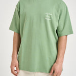 T-shirt uomo girocollo verde salvia TS209 CO002LIGHTGREEN DROLE DE MONSIEUR 