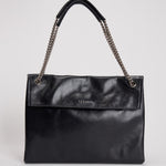 Borsa donna Venus Gotham Large a spalla in pelle lucida nera B02212GOT NERO ORCIANI 