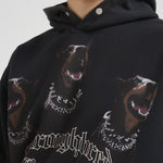 Felpa uomo vintage con stampa MLM41134 VINTAGEBLACK REPRESENT 