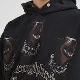 Felpa uomo vintage con stampa MLM41134 VINTAGEBLACK REPRESENT 