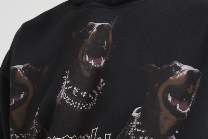 Felpa uomo vintage con stampa MLM41134 VINTAGEBLACK REPRESENT 