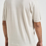 T-shirt uomo in maglia bianca KN235A 103 C.P. COMPANY 