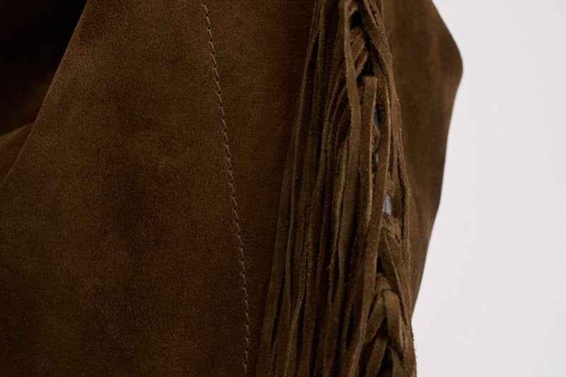 Borsa donna in suede Oskan Hobo Soft marrone PP0200FC C3C14M50BZ ISABEL MARANT 
