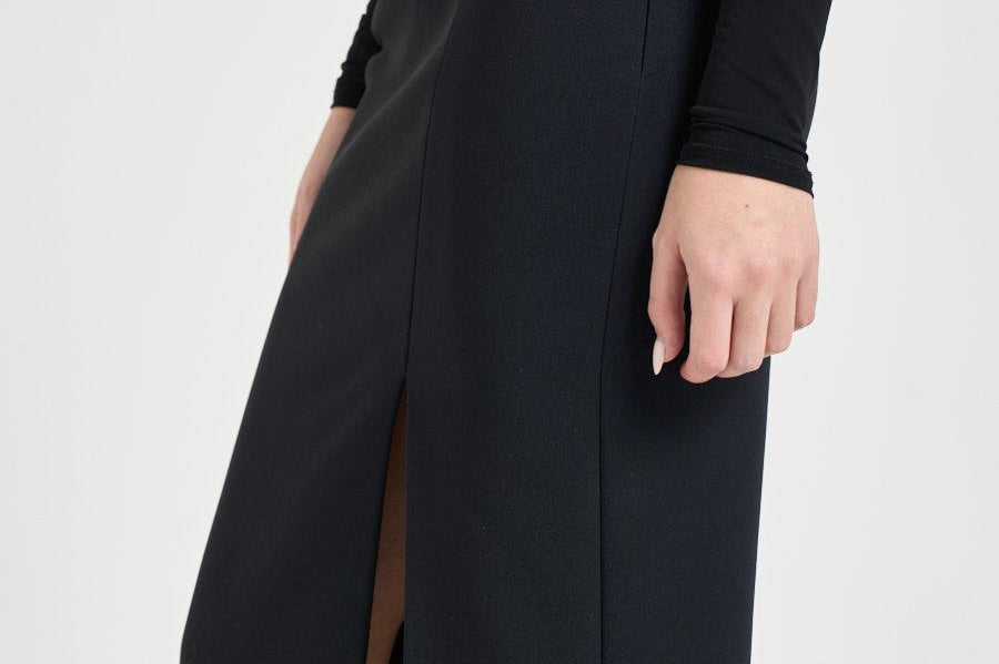 Gonna donna a tubo nera GO147 110 ELISABETTA FRANCHI 