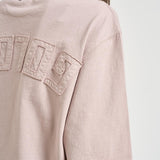 T-shirt donna girocollo rosa GUP01873D P00157625235 GOLDEN GOOSE 