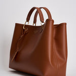 Borsa donna a mano marrone EW000360 AF12103M6030 EMPORIO ARMANI 