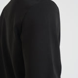 Felpa uomo girocollo in pile nera SH9608 031 LACOSTE 