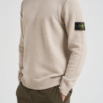 Maglia uomo girocollo beige 5100072 S00A3V009A STONE ISLAND 