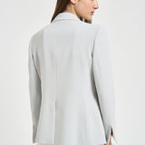 Giacca donna monopetto grigio chiaro GI0922 902 SEVENTY 