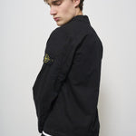 Camicia uomo nera con zip 1200032 S00WNV0129 STONE ISLAND 