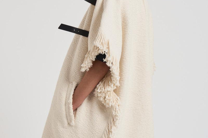 Cappotto donna midi Greya panna MA0449FB C3D04I23EC ISABEL MARANT 