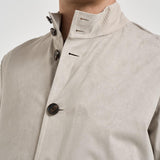 Giubbotto uomo in suede grigio pietra 26018 NABUCCO JACKET85 RRD 