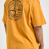 T-shirt uomo con stampa ocra 2100001 S0E14V007E STONE ISLAND 