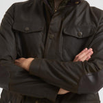 Gicca uomo in cotone cerato Ogston oliva MWX0700 OL51 BARBOUR 