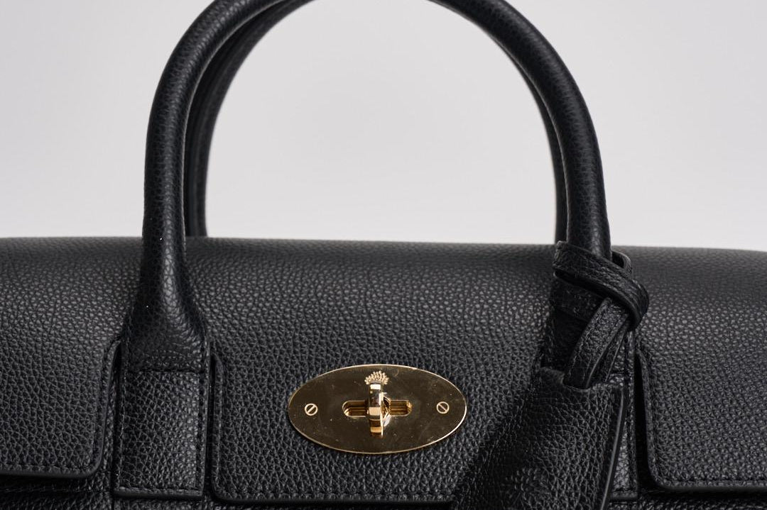 Borsa donna small Bayswater Satchel nera HH9216 A100 MULBERRY 