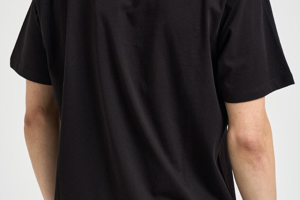 T-shirt uomo girocollo nera TS726A 999 C.P. COMPANY 