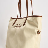 Borsa donna City media in nylon panna CB0002 01818L1018 MC2 SAINT BARTH 