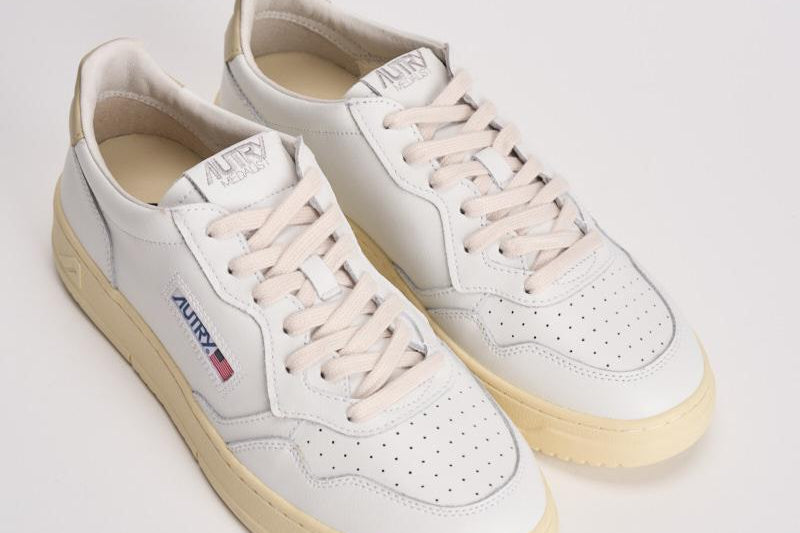 Sneakers uomo Medalist low beige AULM LL87 AUTRY 