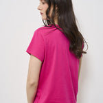 T-shirt donna fuxia 211898698 031 RALPH LAUREN 