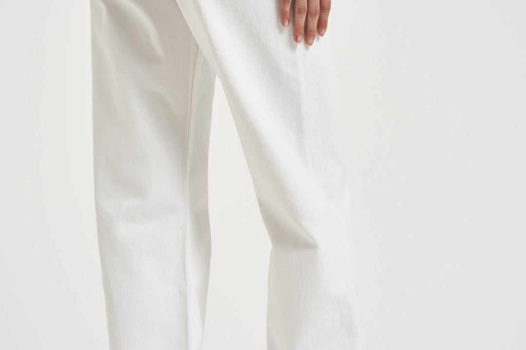 Jeans donna low rise in denim bianco A260 1183MARSHMALLOW AGOLDE 