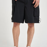 Bermuda uomo cargo nero 301 BLACK WOODBIRD 