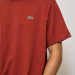 T-shirt uomo girocollo mattone TH7318 AFS LACOSTE 