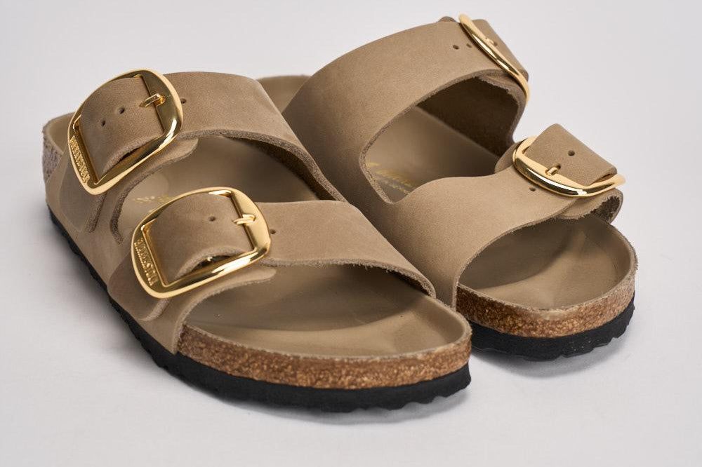 Sandalo Arizona Big Buckle donna beige 1030395 TABACCO BIRKENSTOCK 