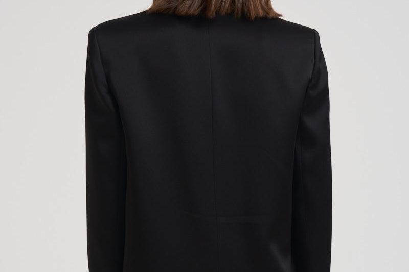 Blazer monopetto donna 14059BIS 8007NERO FORTE FORTE 