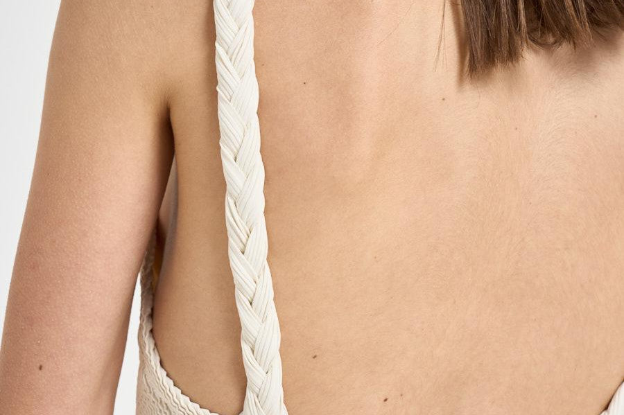 Costume donna intero panna S29SY SHELLWHITES29 MANEBI' 