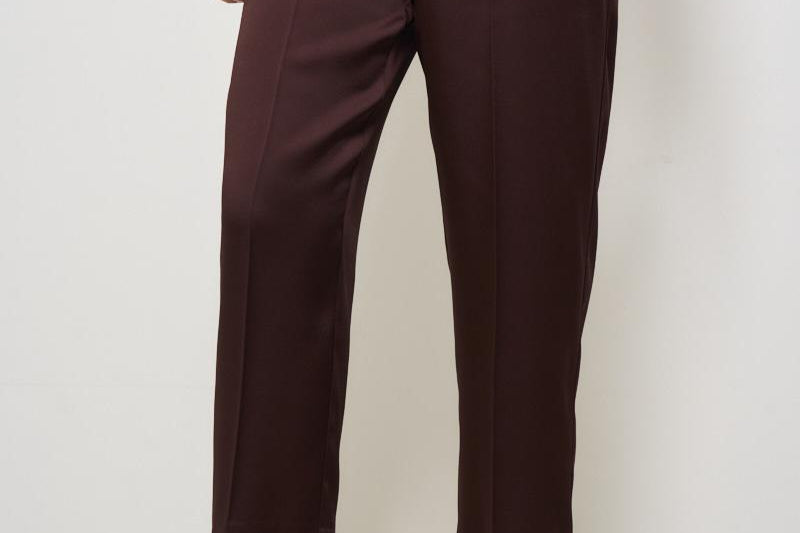 Pantalone donna bordeaux F5SS78 J18 LIVIANA CONTI 