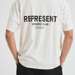 T-shirt uomo girocollo bianca OCM41114 FLATWHITE REPRESENT 